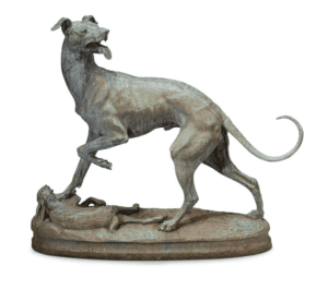 Freeman’s "Hound with Hare" Joseph Victor Chemin (1825–1901) Estimate: $20,000 – $30,000 Auction Date: January 23