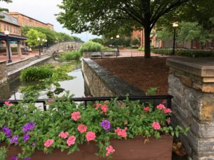 A view of Carroll Creek Park, where the Frederick Wine Festival will be held on Aug. 5. 