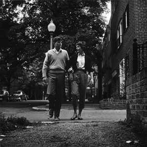 Kennedys walking in Georgetown
