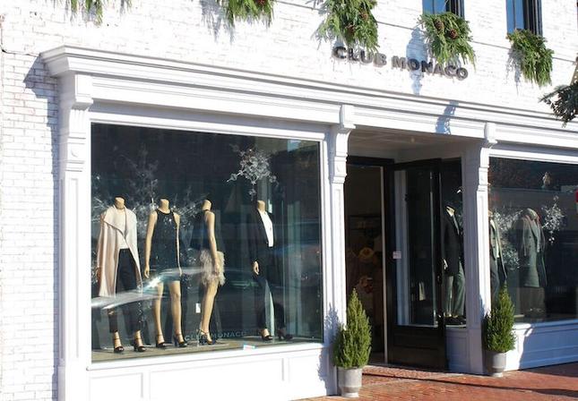 Club monaco shop and ralph lauren