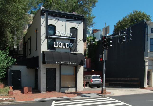 The 82-year-old Dixie Liquor at 3429 M St. NW.