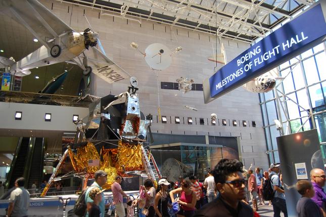 Called "the heart of the museum" by Air and Space Museum director Jack Dailey, the Milestones of Flight Hall was renovated for $30 million. An all-night birthday party is planned for July 1.