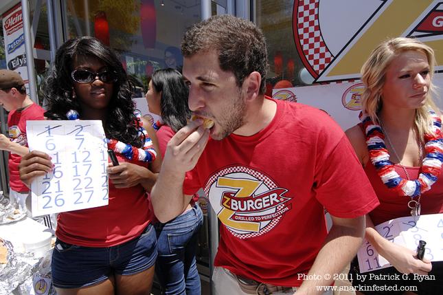 Z-Burger eating contest in 2011.