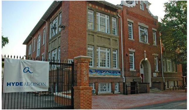 Hyde-Addison School on O Street NW.