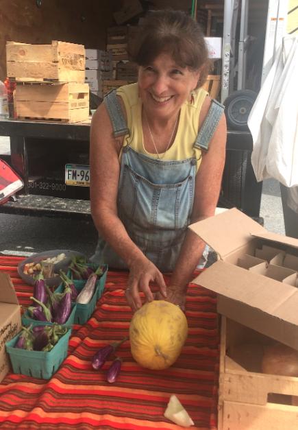 Esther Siegel of Georgetown Neighborhood Farmers Market.