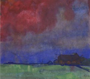 Freeman’s “Evening Landscape in North Friesland,” n.d. Emil Nolde (1867–1956) 