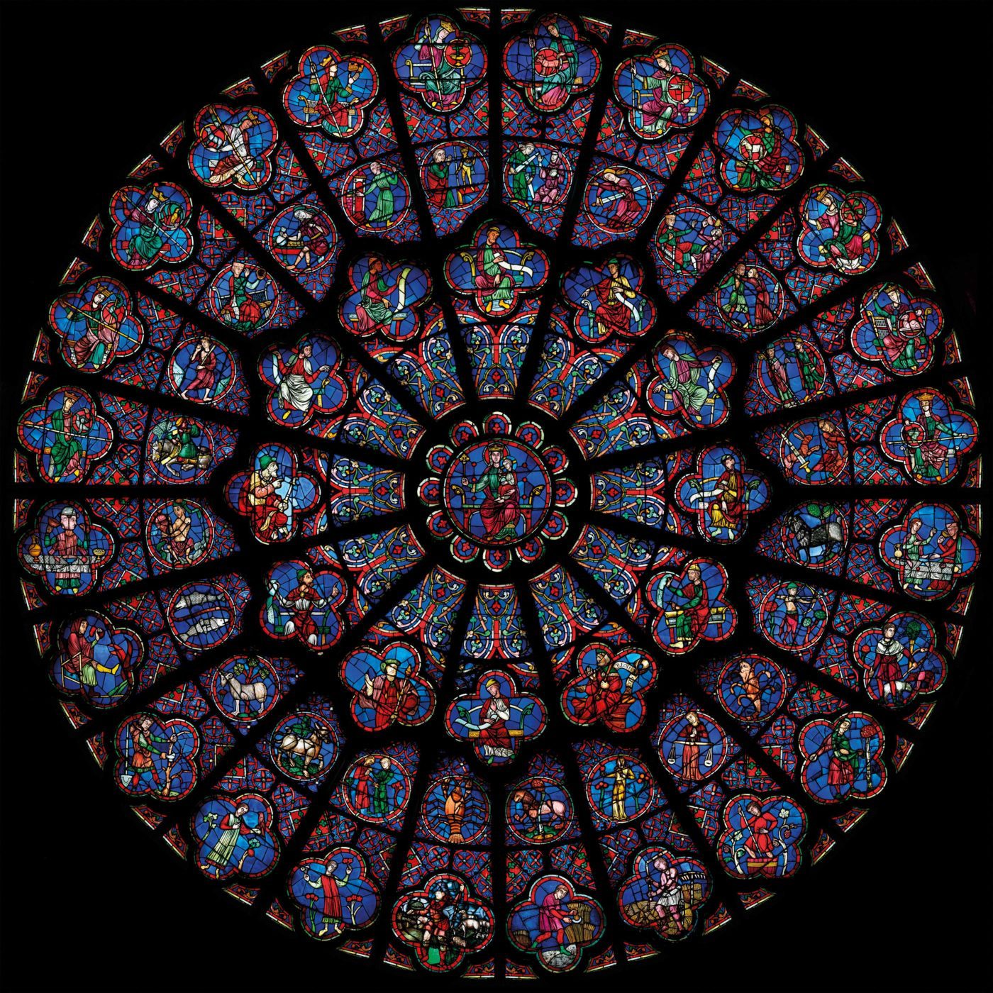 Rose window projection IMG_7389 The