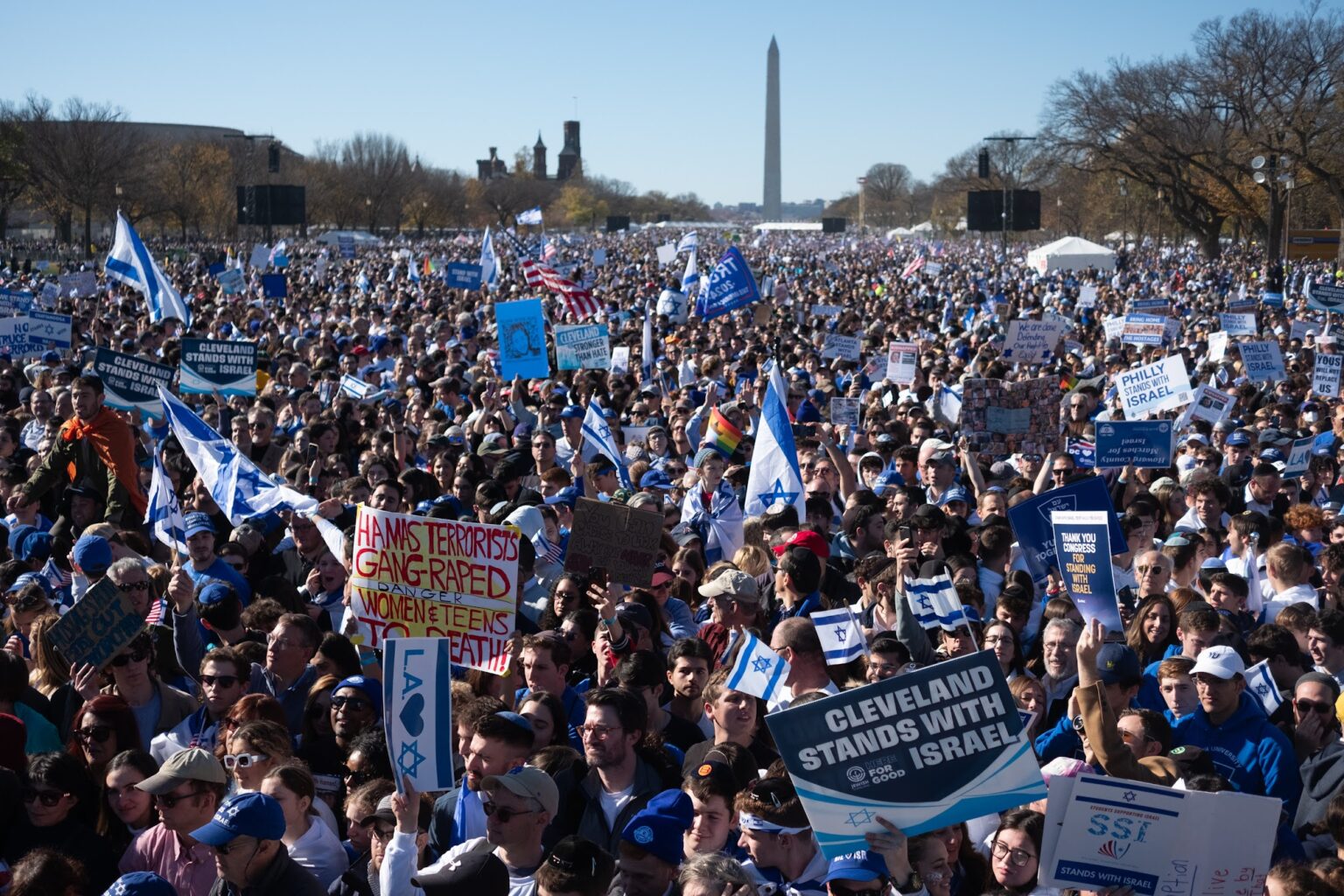 Huge March for Israel on National Mall | The Georgetowner