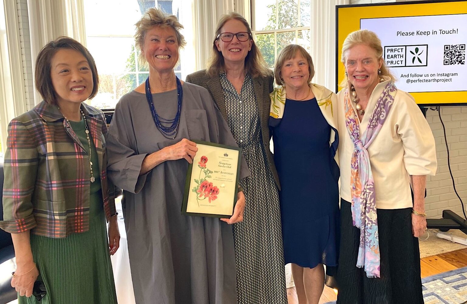 Garden Club Begins Centennial at Evermay with Edwina von Gal