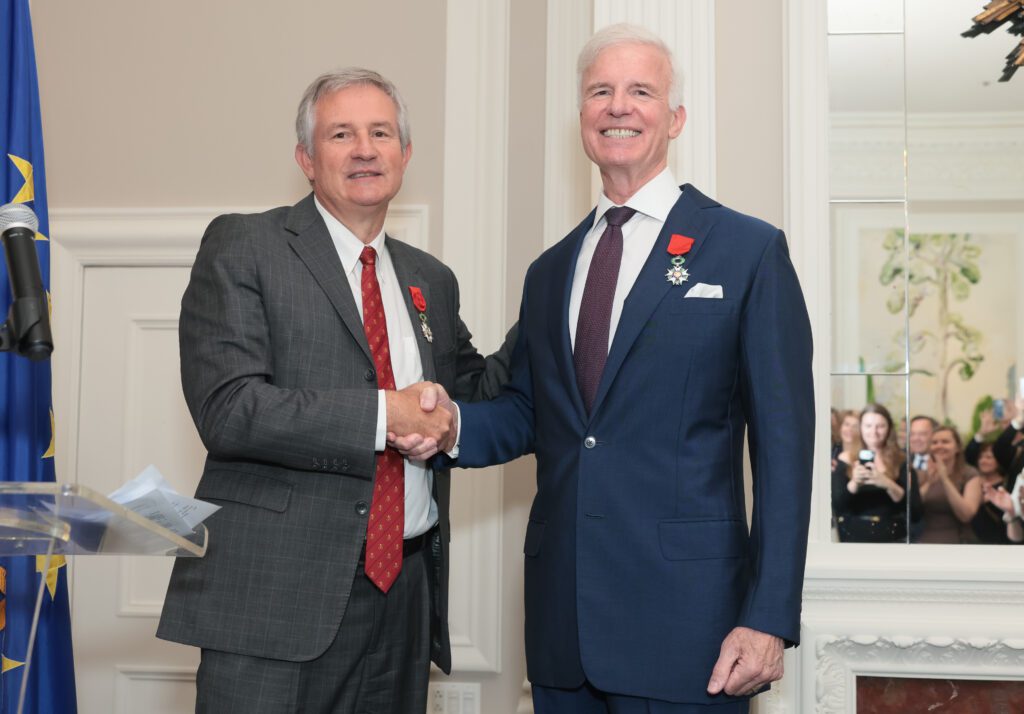 France Awards Fred Ryan the Legion of Honor